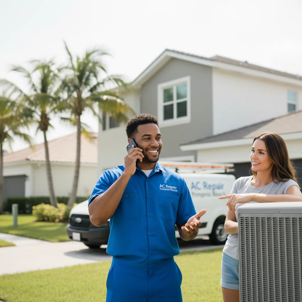 AC Repair Pompano Beach customer support in Cairnbrook